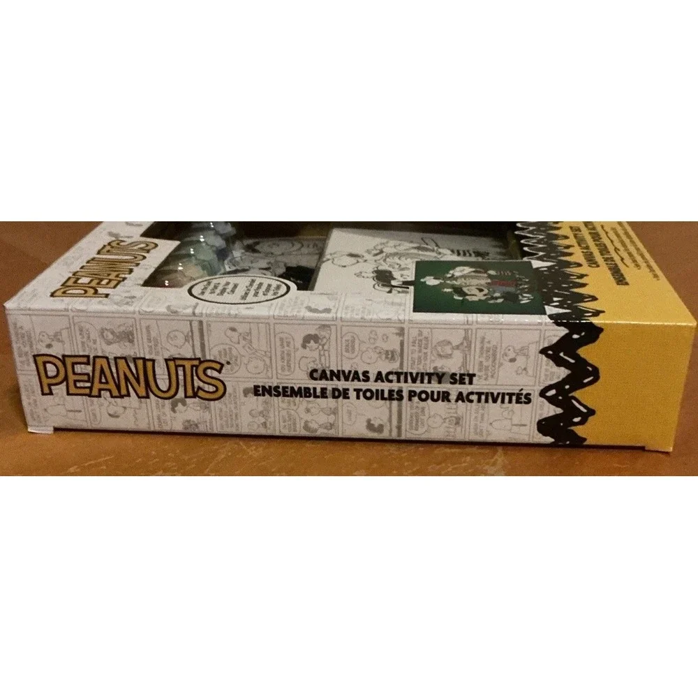 Peanuts Canvas Activity Set, 3 Canvases To Paint And Display.  New In‎ Box